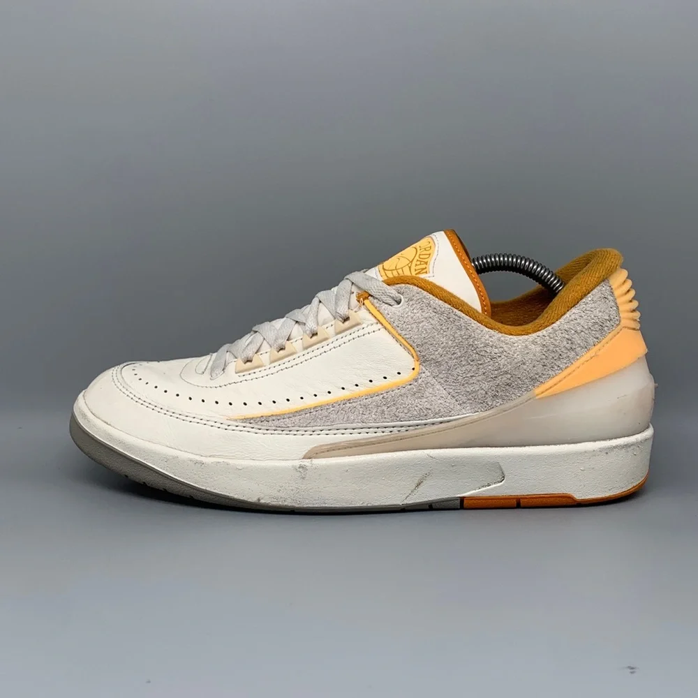 Jordan 2 Retro Low Melon Tint Basketball Shoes DV9956‑118 Men’s Sz 10‎